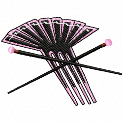 Makeup Embroidery Design 7 Makeup Embroidery Design 7